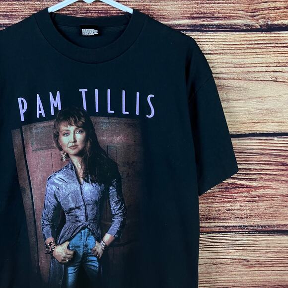 Vintage 1990s Pam Tillis Country Music T-shirt - Picture 9 of 10